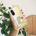 Mini Dino Customize Anti Yellow Case For Oppo Reno 8T 5G