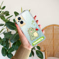 Mini Dino Customize Anti Yellow Case For Oppo F21 Pro (5G)