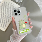 Mini Dino Customize Anti Yellow Case For Oppo Reno 5 Pro