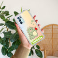 Mini Dino Customize Anti Yellow Case For Oppo Reno 6 Pro 5G