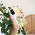 Mini Dino Customize Anti Yellow Case For Oppo F19 Pro Plus