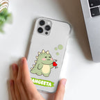 Mini Dino Customize Transparent Silicon Case For Poco - ShopOnCliQ