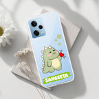 Mini Dino Customize Transparent Silicon Case For Poco - ShopOnCliQ