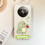 Mini Dino Customize Transparent Silicon Case For Realme 9 Pro Plus 5G / Realme Narzo 50 Pro (5G) / Realme 9 4G