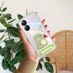 Mini Dino Customize Transparent Silicon Case For Realme C63 5G
