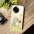 Mini Dino Customize Transparent Silicon Case For Realme Narzo 60X /  Realme 11X