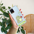 Mini Dino Customize Anti Yelllow Case For Realme 8 4G / Realme 8 Pro