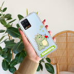 Mini Dino Customize Anti Yelllow Case For Realme 8 4G / Realme 8 Pro