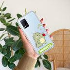 Mini Dino Customize Anti Yelllow Case For Realme 8 5G / Realme 8s 5G / Realme 9 5G / Realme Narzo 30 5G