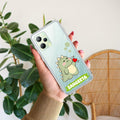 Mini Dino Customize Anti Yelllow Case For Realme C35 / Realme Narzo 50A Prime