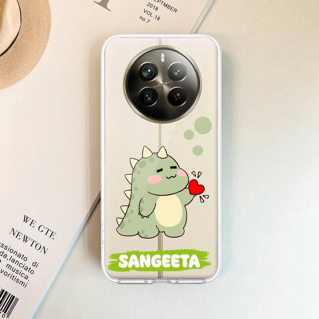 Mini Dino Customize Transparent Silicon Case For Realme 10 4G