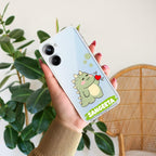 Mini Dino Customize Transparent Silicon Case For Realme 11 5G