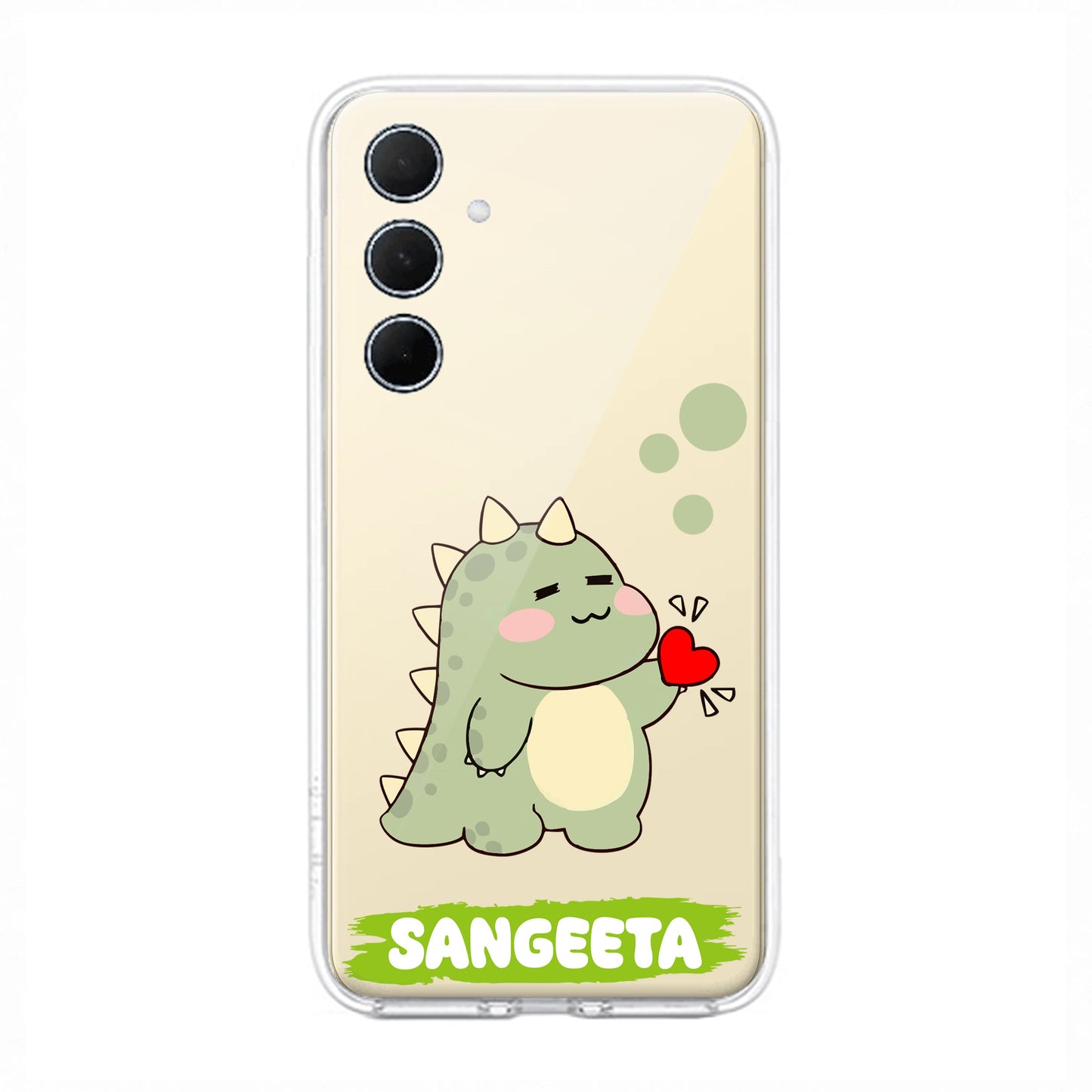 Mini Dino Customize Transparent Silicon Case For Samsung ShopOnCliQ