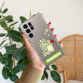 Mini Dino Customize Anti Yellow Case For Samsung Galaxy S23 Ultra 5G