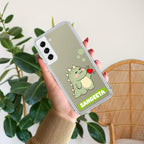 Mini Dino Customize Anti Yellow Case For Samsung Galaxy S22 5G
