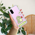 Mini Dino Customize Anti Yellow Case For Samsung Galaxy S20 FE