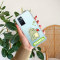 Mini Dino Customize Transparent Silicon Case For Vivo Y75 4G