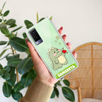 Mini Dino Customize Transparent Silicon Case For Vivo V23 5G