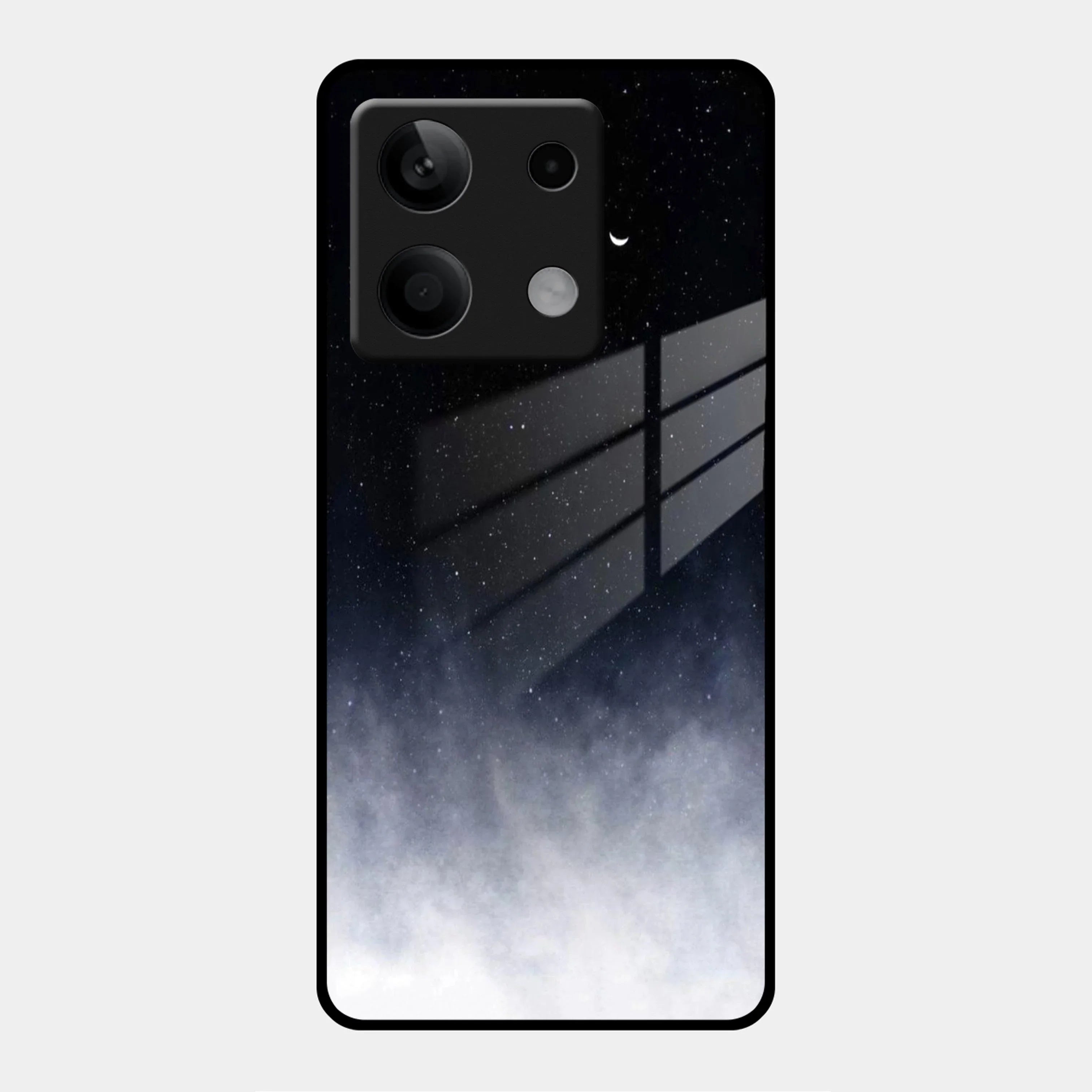 Moon Galaxy Glass Phone Case For Poco - ShopOnCliQ