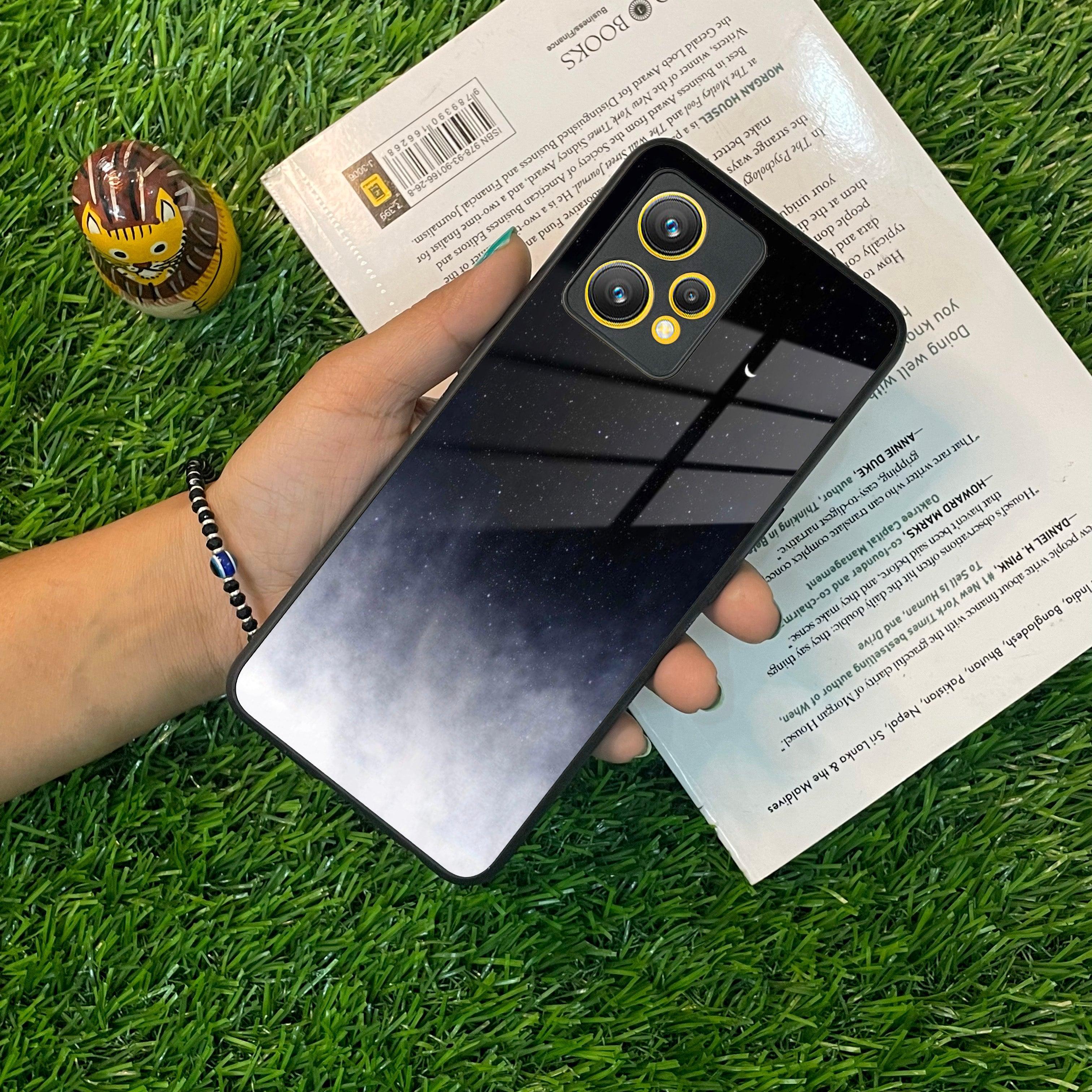 Moon Galaxy Glass Phone Case For Realme/Narzo - ShopOnCliQ