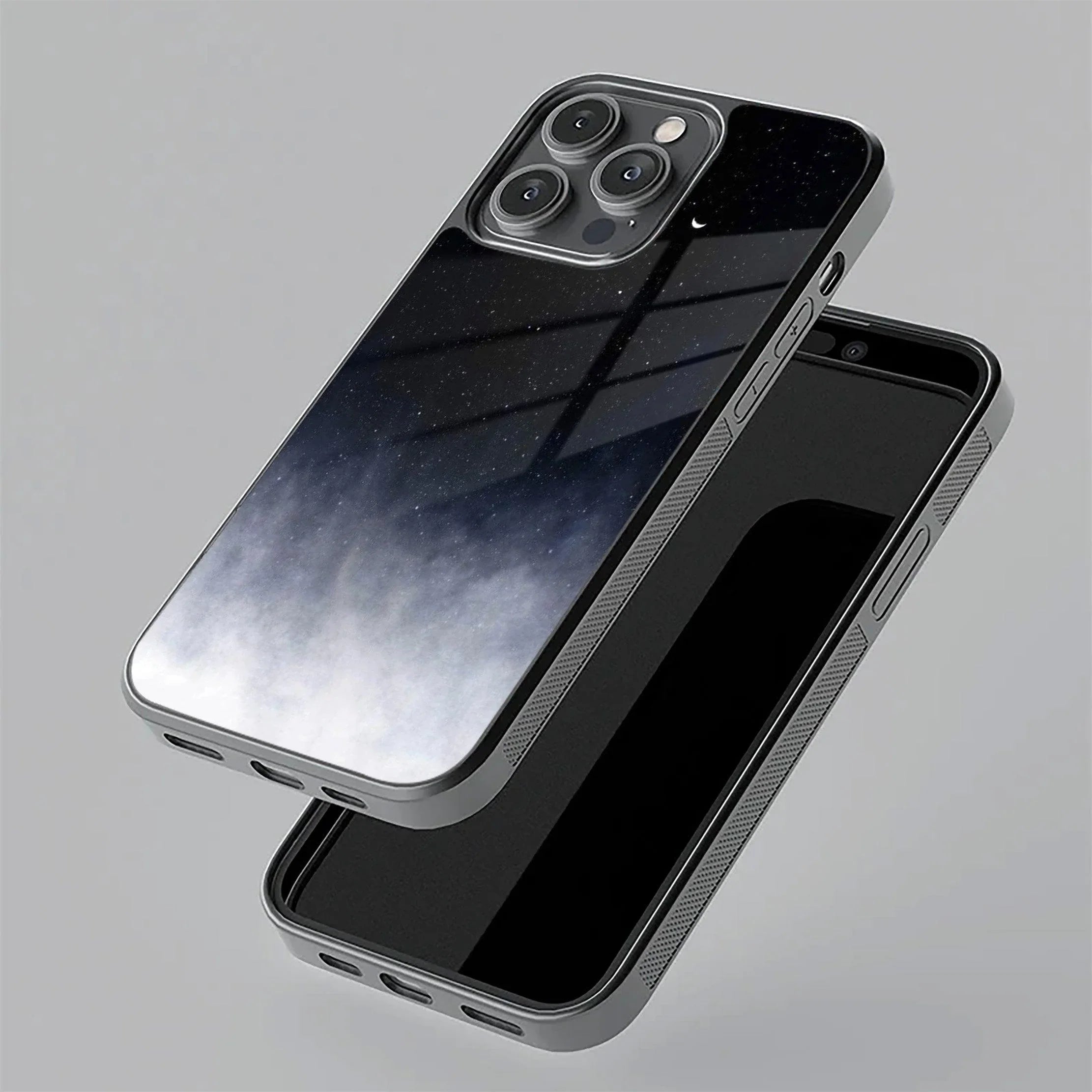 Moon Galaxy Glass Phone Case For Redmi/Xiaomi - ShopOnCliQ