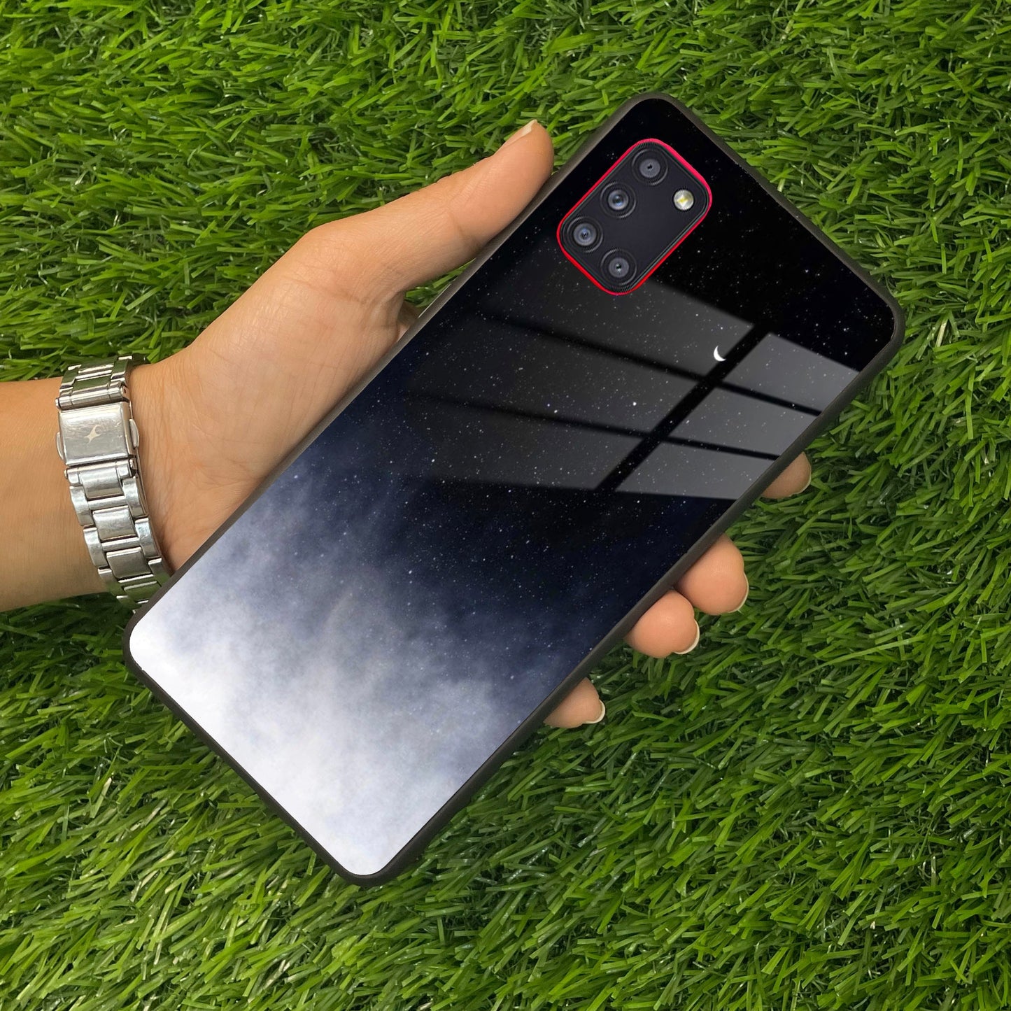 Moon Galaxy Glass Phone Case For Samsung ShopOnCliQ