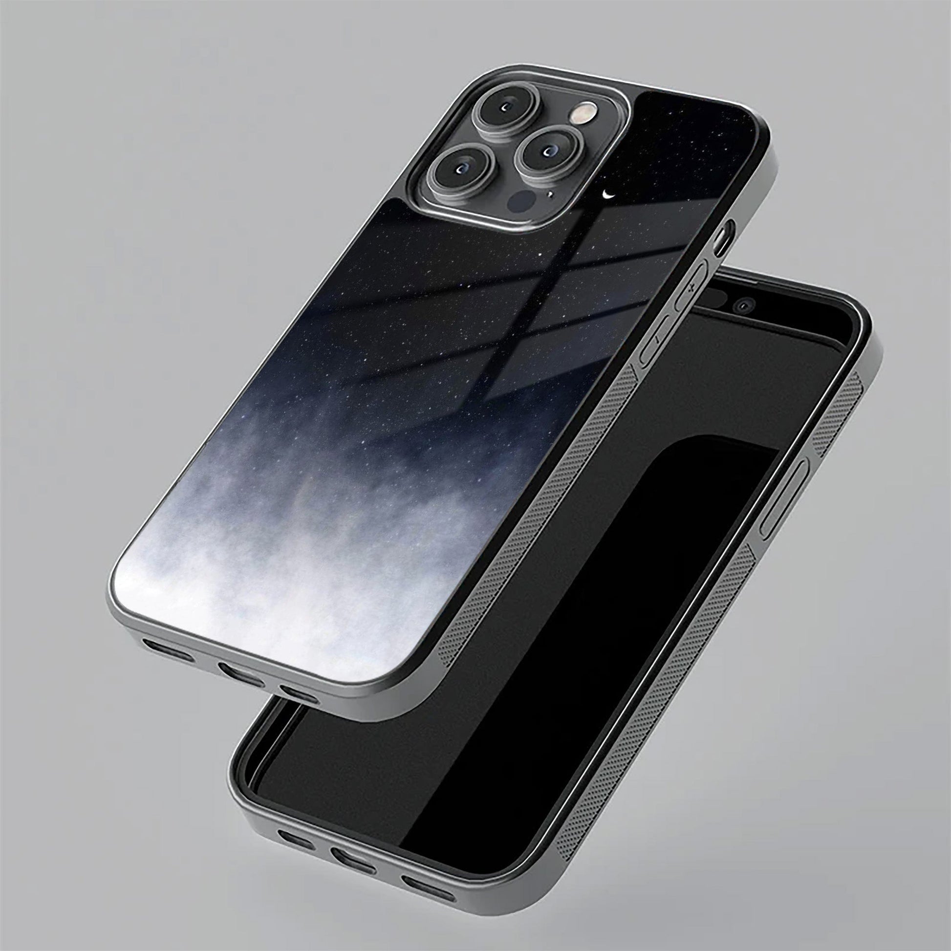 Moon Galaxy Glass Phone Case For iPhone ShopOnCliQ