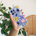 Multi Floral Customize Anti Yellow Case For Motorola Edge 50 Pro