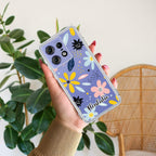 Multi Floral Customize Anti Yellow Case For Motorola Edge 50 Pro