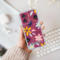 Multi Floral Customize Anti Yellow Case For Motorola G85 5G