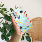 Multi Floral Customize Anti Yellow Case For OnePlus 9RT 5G