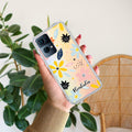 Multi Floral Customize Anti Yellow Case For Oppo Reno 7 Pro 5G