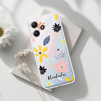 Multi Floral Customize Transparent Silicon Case For Poco - ShopOnCliQ