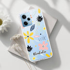 Multi Floral Customize Transparent Silicon Case For Poco - ShopOnCliQ