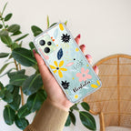 Multi Floral Customize Transparent Silicon Case For Realme/Narzo - ShopOnCliQ