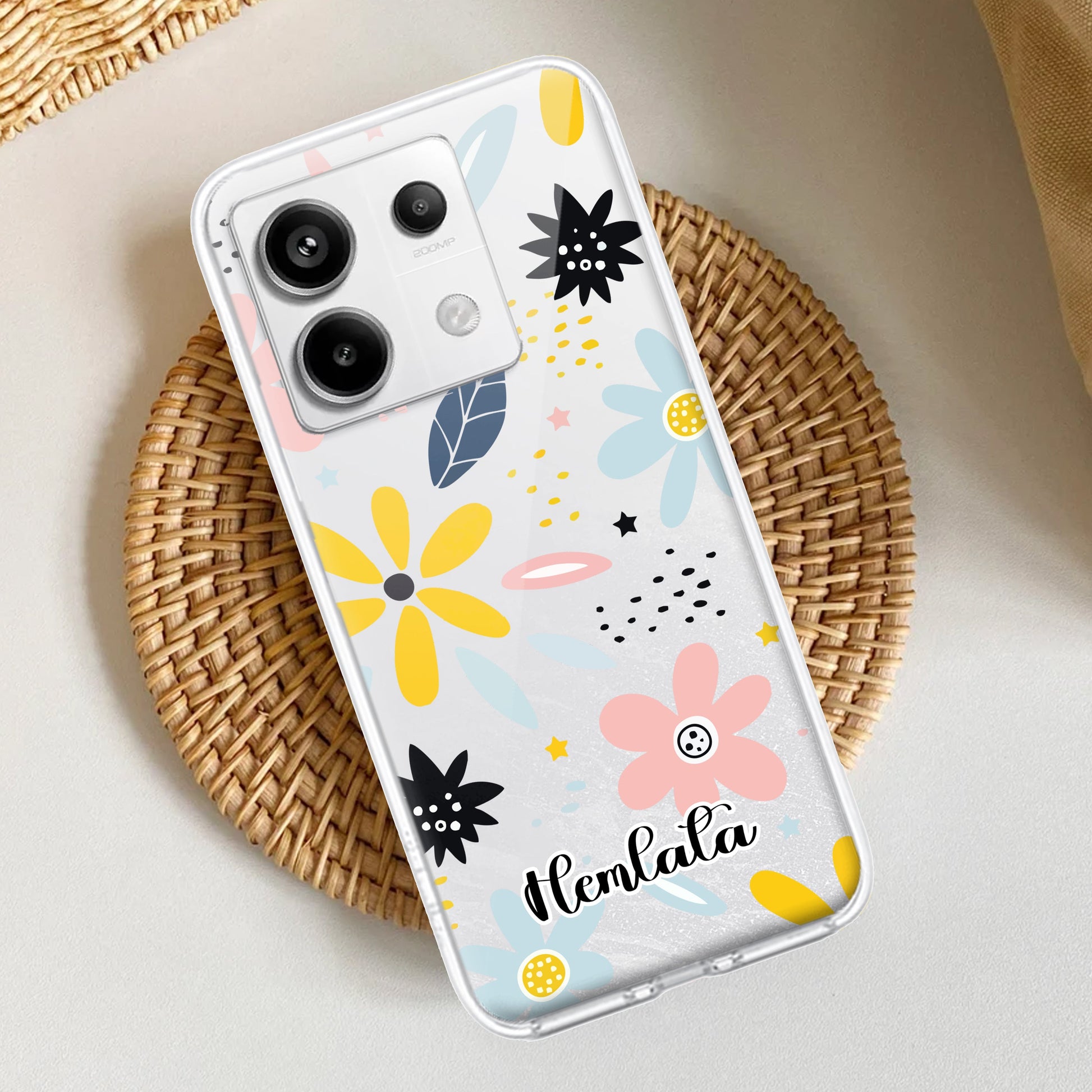 Multi Floral Customize Transparent Silicon Case For Redmi/Xiaomi ShopOnCliQ