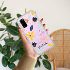 Multi Floral Customize Anti Yellow Case For Samsung Galaxy S20 FE