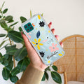 Multi Floral Customize Transparent Silicon Case For Samsung Galaxy F42 5G / A22 (5G)