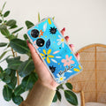 Multi Floral Customize Transparent Silicon Case For Vivo X60 Pro