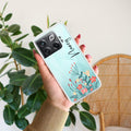 MultiColor Floral Customize Transparent Silicon Case For OnePlus 10T 5G