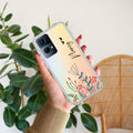 MultiColor Floral Customize Anti Yellow Case For Oppo Reno 7 Pro 5G