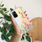 MultiColor Floral Customize Anti Yellow Case For Oppo F19 Pro Plus