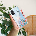 MultiColor Floral Customize Anti Yellow Case For Oppo F17