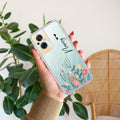MultiColor Floral Customize Anti Yellow Case For Oppo F21 Pro (5G)