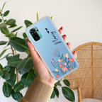 MultiColor Floral Customize Transparent Silicon Case For Redmi Note 11 Pro / Redmi Note 11 Pro Plus 5G