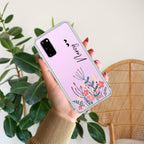 MultiColor Floral Customize Anti Yellow Case For Samsung Galaxy S20 FE