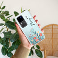 MultiColor Floral Customize Transparent Silicon Case For Vivo X90 5G