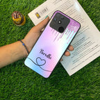 MultiColor Glitter Glass Case For Realme/Narzo - ShopOnCliQ