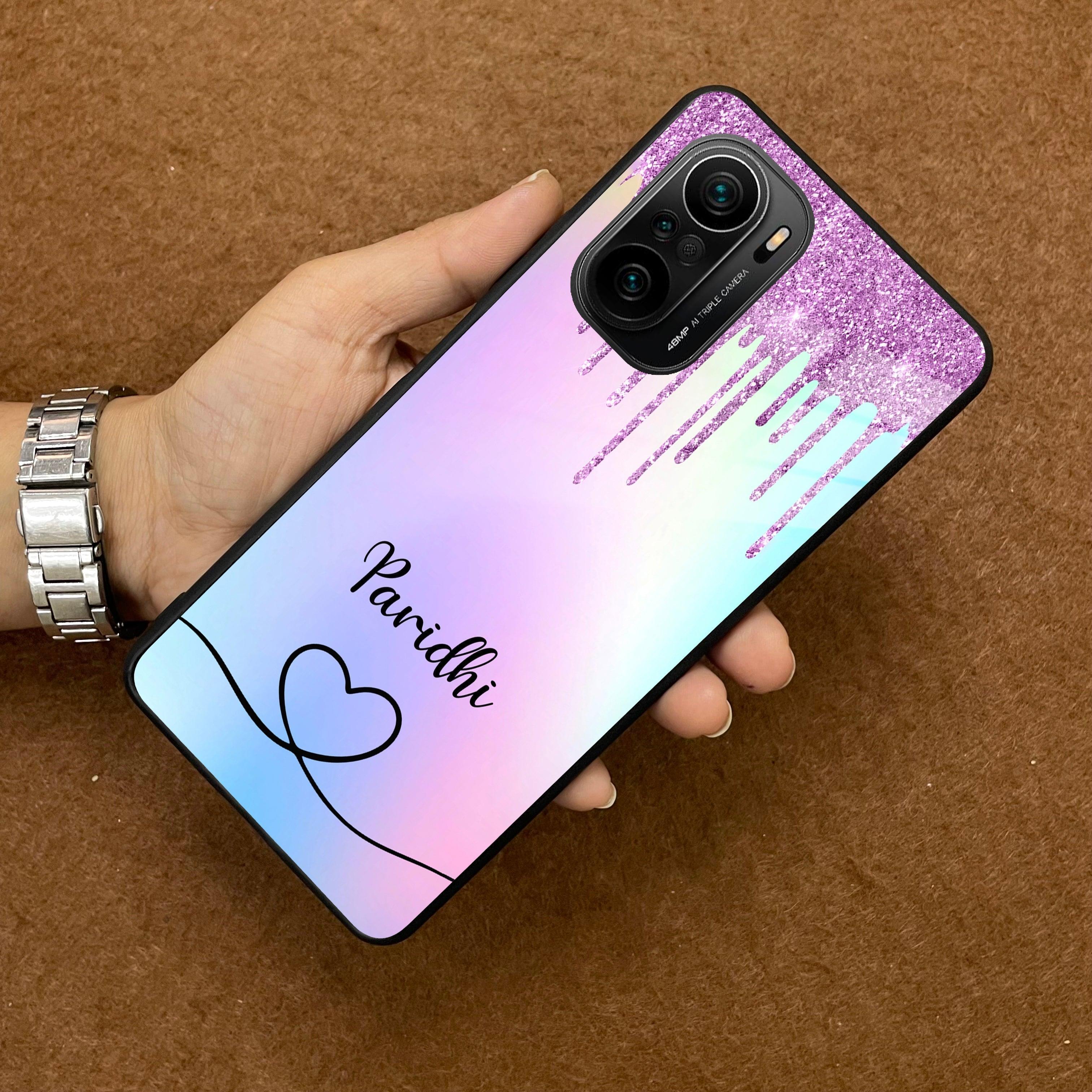 MultiColor Glitter Glass Case For Redmi/Xiaomi - ShopOnCliQ