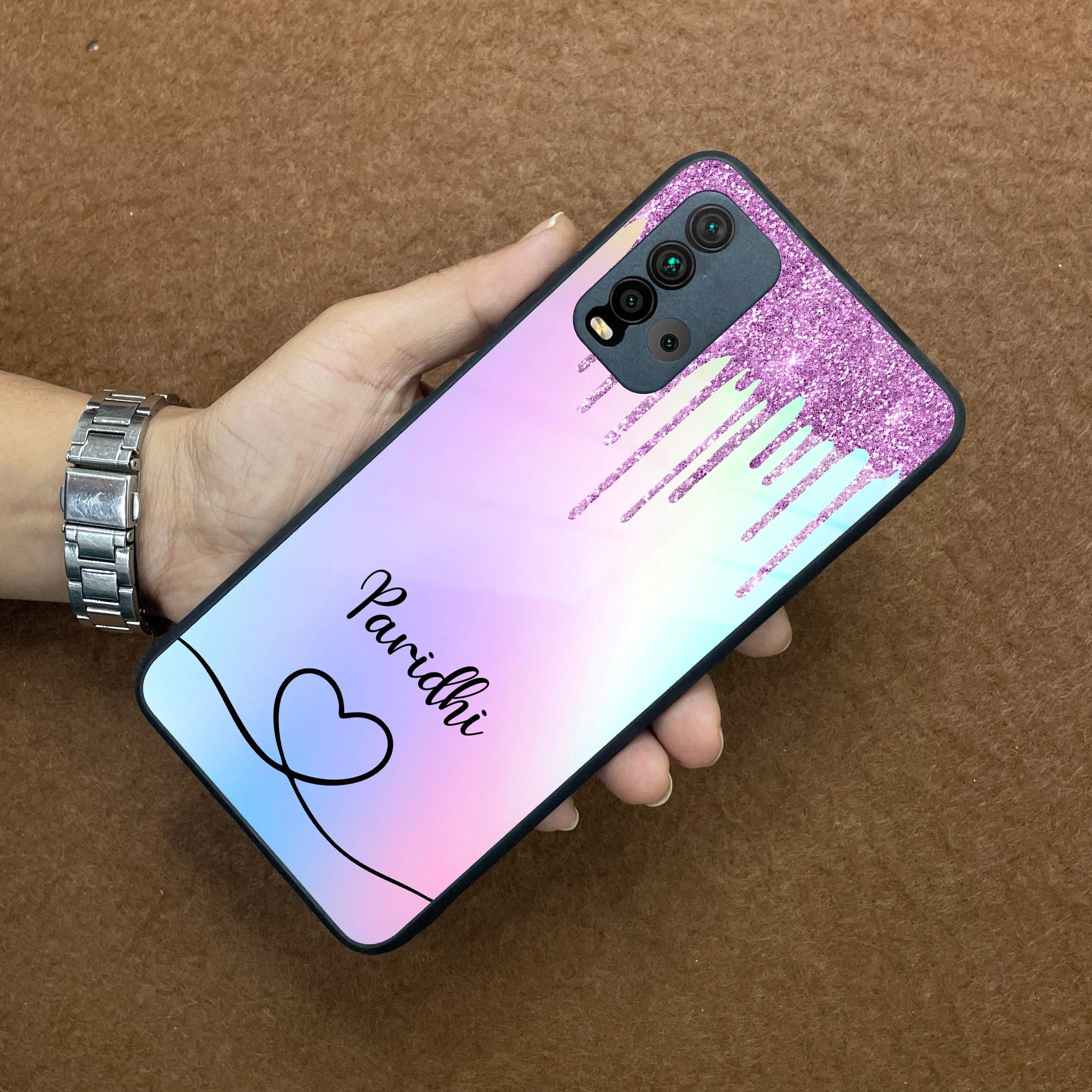 MultiColor Glitter Glass Case For Redmi/Xiaomi - ShopOnCliQ